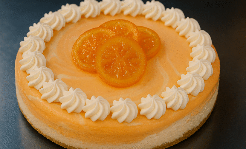 Creamsicle Swirl Cheescake