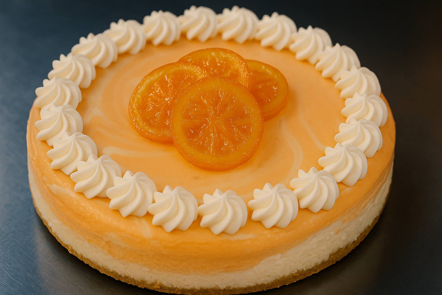 Creamsicle Swirl Cheescake