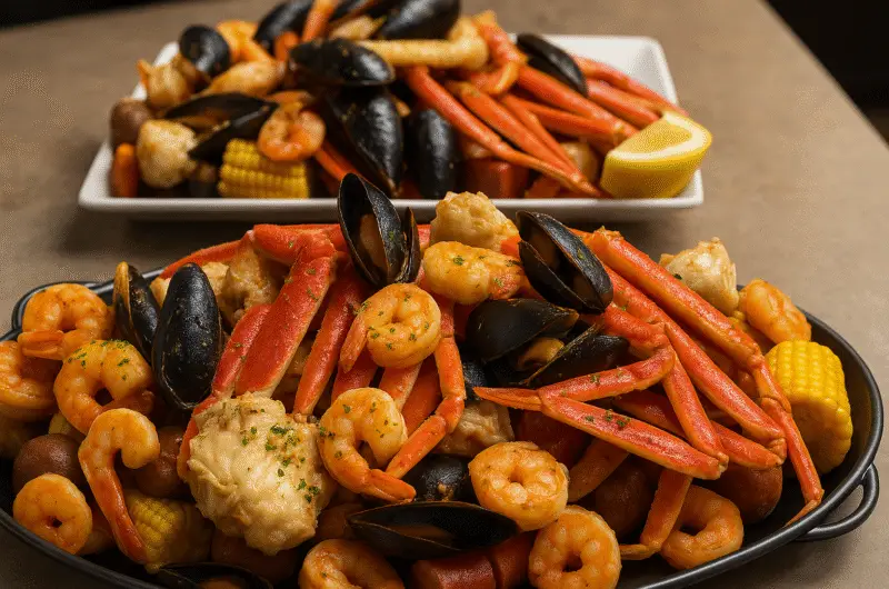 Ultimate Seafood Boil with Spicy Chili Crisp Butter