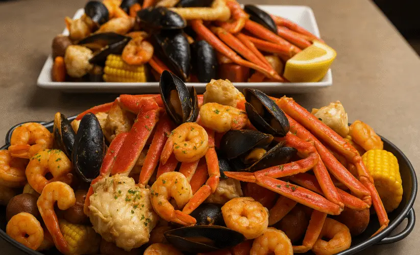 Ultimate Seafood Boil with Spicy Chili Crisp Butter